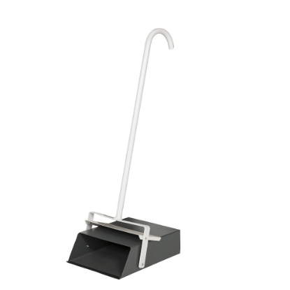 Picture of Dust Scoop with Long Handle - NO Broom - WITH Hood - Metal