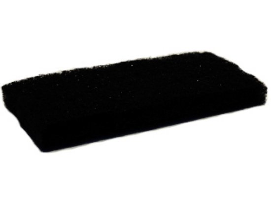 Picture of Doodlebug Pad Scourer - Black/Aggressive - 25 x 12cm - 1 Pad
