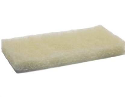 Picture of Doodlebug Pad Scourer - White/Polishing - 25 x 12cm - 1 Pad