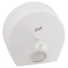 Picture of KIMBERLY-CLARK T8 Aquarius Toilet Roll Dispenser - White - Single Roll - Plastic