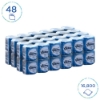 Picture of KIMBERLY-CLARK T1 Kleenex De Luxe Toilet Paper - 2 Ply - 350 - 48 WRAPPED Rolls