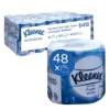 Picture of KIMBERLY-CLARK T1 Kleenex De Luxe Toilet Paper - 2 Ply - 350 - 48 WRAPPED Rolls