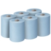 Picture of KIMBERLY-CLARK PBS Scott AIRFLEX Paper Towel Rolls - 1 Ply - BLUE - 190m - 6 Rolls