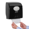 Picture of KIMBERLY-CLARK PBS Aquarius Slimroll Reflex Paper Dispenser - Plastic - Black