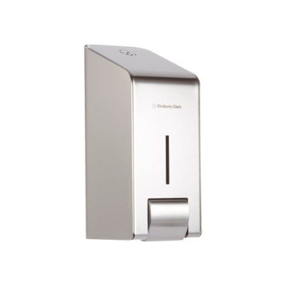 Picture of KIMBERLY-CLARK S1 Manual Soap & Sanitiser Dispenser - Stainless Steel