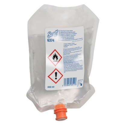 Picture of KIMBERLY-CLARK Scott Toilet Seat & Surface Cleaner Sachet - 400ml