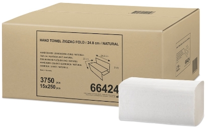 Picture of TORK H3 Paper Udder Wipes - 2 Ply Universal - Natural - 3,750 Sheets