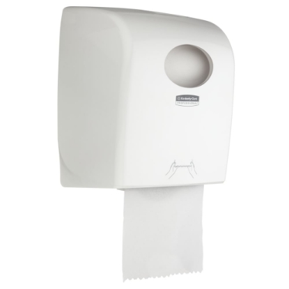 Picture of KIMBERLY-CLARK PBS Aquarius Max Reflex Paper Dispenser - Plastic - White