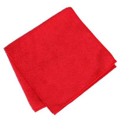 Picture of Microfibre Cloth - Woven - 38 x 38cm - 280gsm - Red