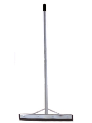Picture of Metal Floor Squeegee - 60cm - Black Grip - Handle + Single Rubber Blade