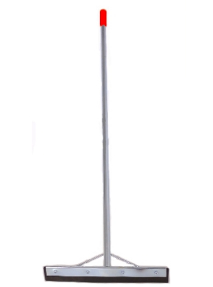 Picture of Metal Floor Squeegee - 60cm - Red Grip - Handle + Single Rubber Blade