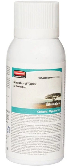 Picture of RUBBERMAID Microburst Aerosol Can - Kilimanjaro - 75ml - 3,000 Metered Doses