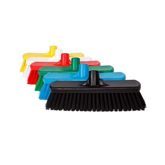 Picture of TINTA Aluminium Broom + Handle - 300mm - Soft - White