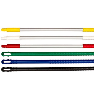 Picture of TINTA Aluminium Handle - 1.3m x 24mm - Black - Plastic Thread