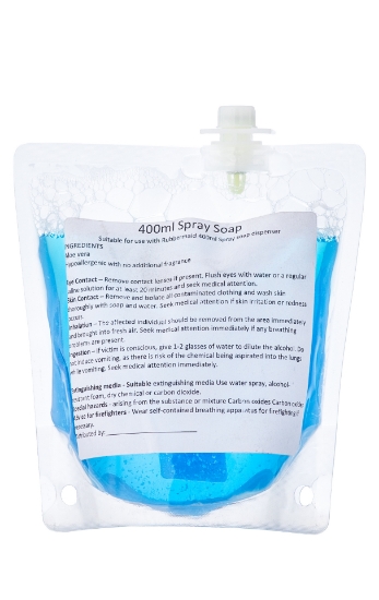 Picture of BETTERMAID Lotion Soap Refill Sachet - Spray - 400ml - Rubbermaid Compat.