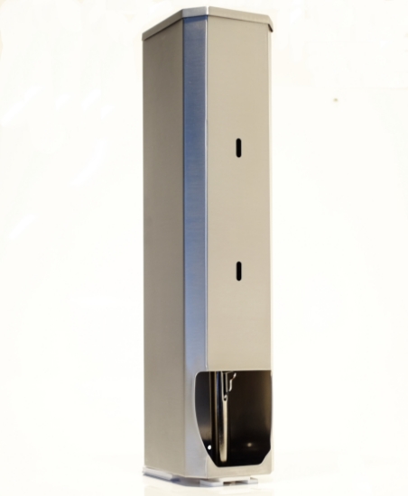 Picture of TR5 VP 5 Roll Toilet Roll Holder / Dispenser - Square - Stainless Steel