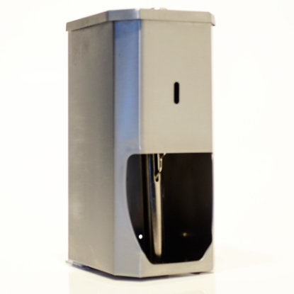 Picture of TR2 VP 2 Roll Toilet Roll Holder / Dispenser - Square - Stainless Steel