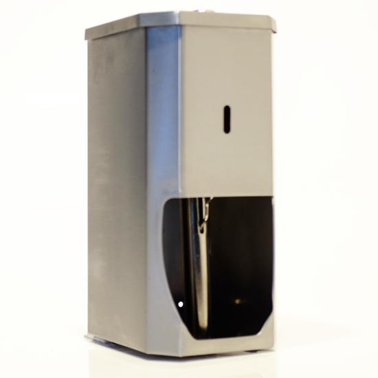 Picture of TR2 VP 2 Roll Toilet Roll Holder / Dispenser - Square - Stainless Steel