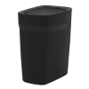 Picture of TRAMONTINA Waste Bin with Swivel Lid - 8.5L - Black - Plastic