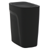 Picture of TRAMONTINA Waste Bin with Swivel Lid - 8.5L - Black - Plastic