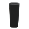 Picture of TRAMONTINA Waste Bin with Swivel Lid - 10.5L - Black - Plastic