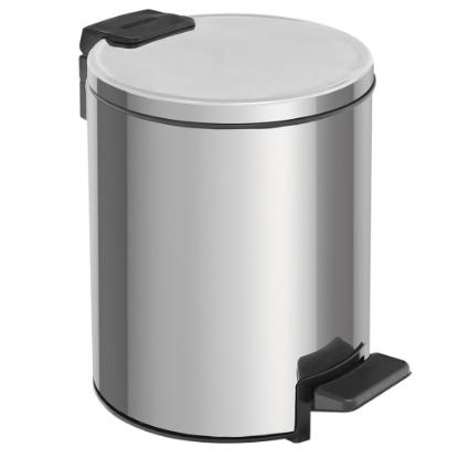 Picture of TRAMONTINA Loop Stainless Steel Pedal Bin + Inner Bin - 3L