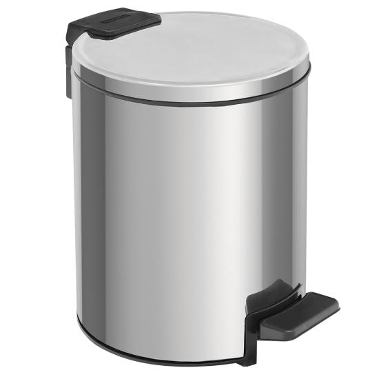 Picture of TRAMONTINA Loop Stainless Steel Pedal Bin + Inner Bin - 3L