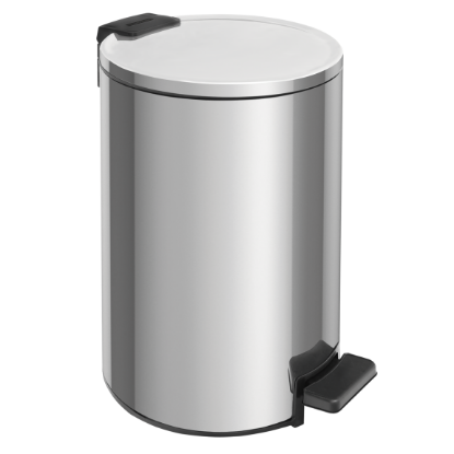 Picture of TRAMONTINA Loop Stainless Steel Pedal Bin + Inner Bin - 12L