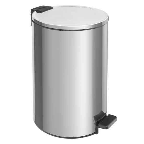 Picture of TRAMONTINA Loop Stainless Steel Pedal Bin + Inner Bin - 20L