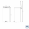 Picture of TRAMONTINA Loop Stainless Steel Pedal Bin + Inner Bin - 30L