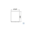 Picture of TRAMONTINA Stainless Steel Waste Bin - 5L